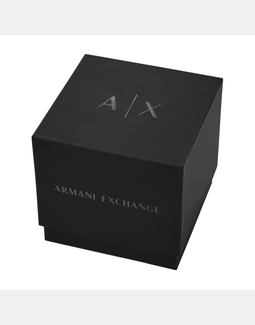 Armani Exchange - Sync - Montre chronographe à quartz pour homme en acier inoxydable - Noir, 3 de 3
