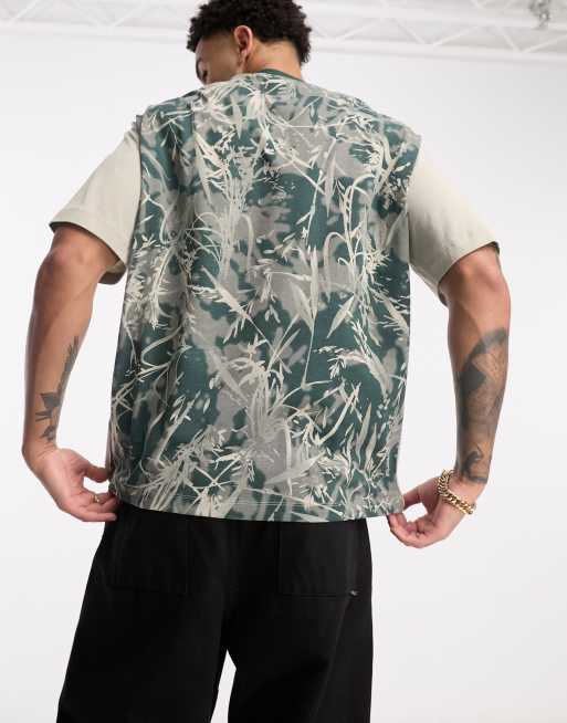 Armani Exchange - T-shirt décontracté - Beige