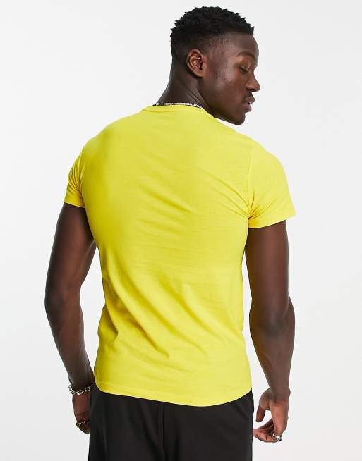 Armani exchange clearance yellow t shirt