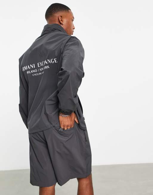 Armani exchange on sale rain jacket