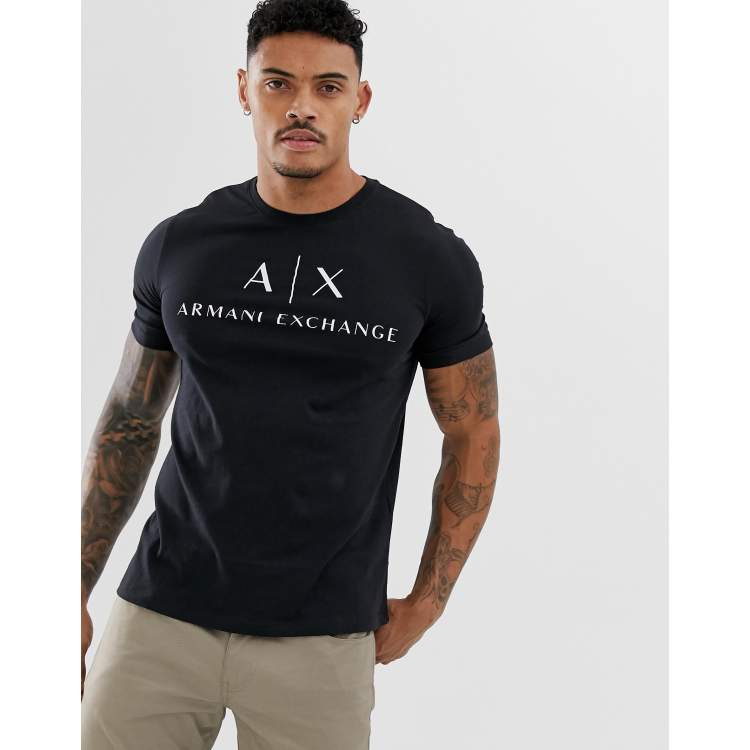 Armani Exchange Men T-Shirt Black / S