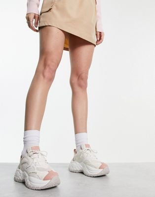 Armani Exchange trainer in pink - ASOS Price Checker