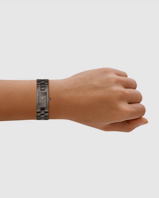 Armani Exchange Two-hand brown stainless steel watch in brown, 2 of 4