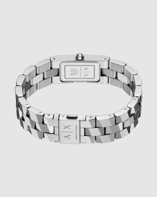 Armani Exchange Two-hand stainless steel watch in silver, 4 of 4