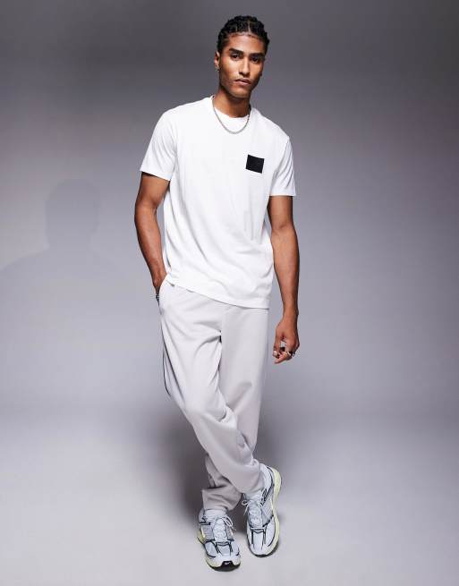 Armani Exchange – Vit t-shirt, 3 av 4