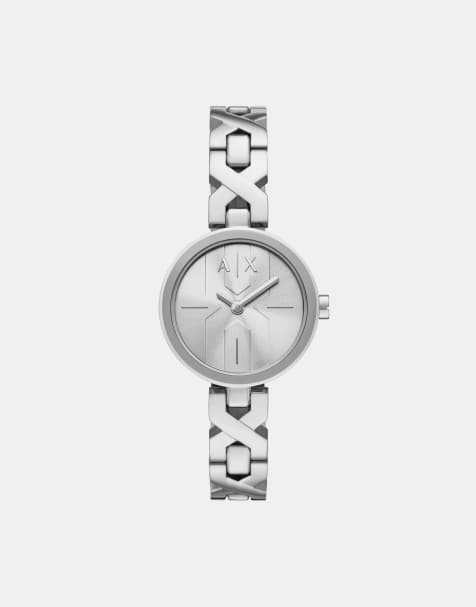 Armani Exchange Women quartz/2h ava, silver stainless steel in silver - view 1