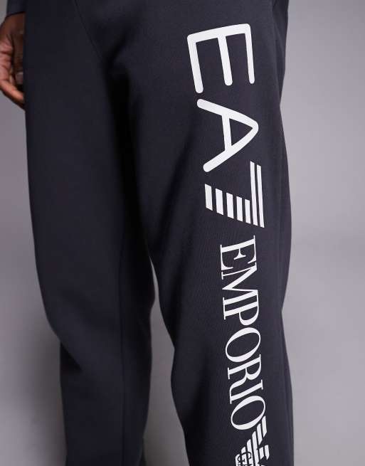 Armani – Grafitowe joggersy z logo EA7, część zestawu, 5 z 5