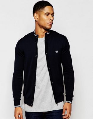 Armani Jeans Cardigan with Contrast 
