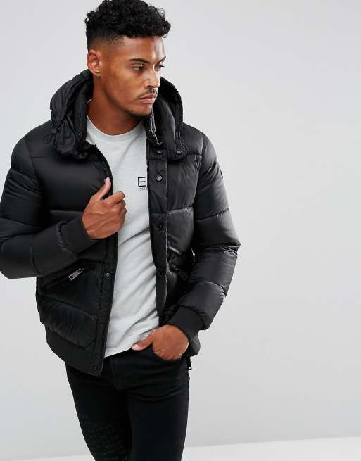 Armani hooded down clearance jacket