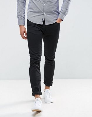 black armani jeans slim fit