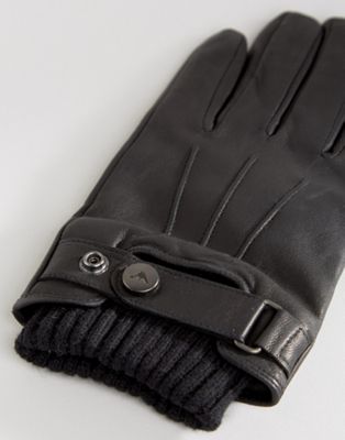 Armani Jeans Leather Gloves | ASOS