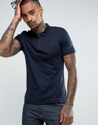 armani navy polo shirt