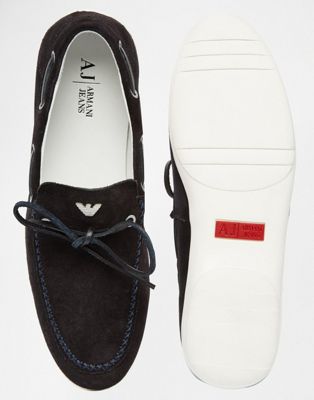 Armani Jeans Suede Loafers | ASOS