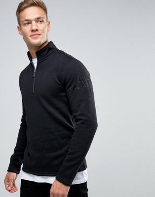 Armani Jeans Sweatshirt With Half Zip 
