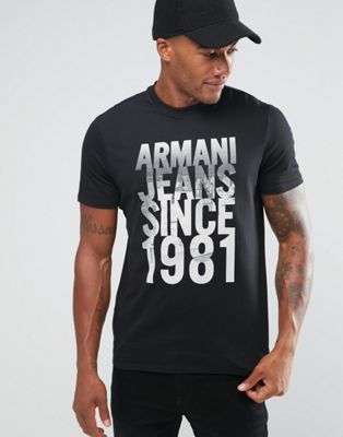 armani 1981 t shirt