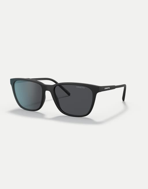 Arnette - Cortex - Lunettes de soleil carrées à verres gris - Noir mat, 2 de 3