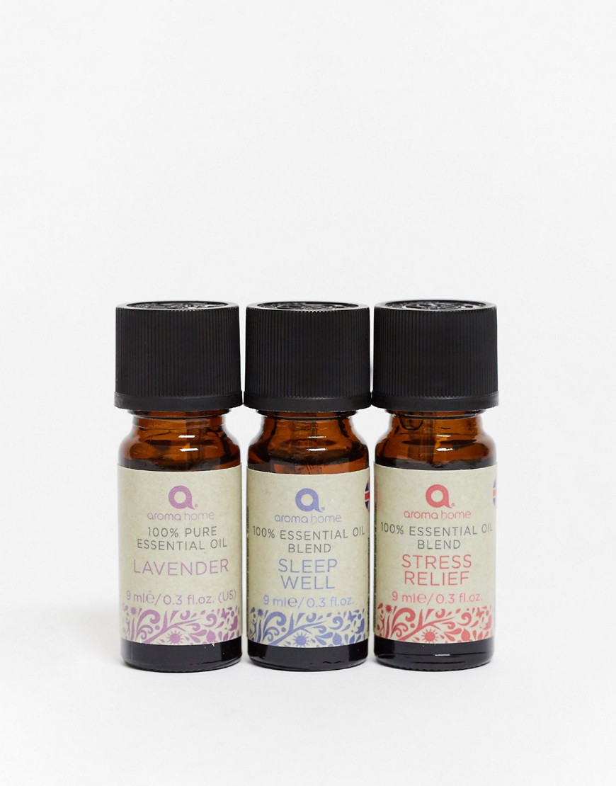 Aroma Home - Favourites - Essential Oil Blends, 3x9 ml-Ingen farve