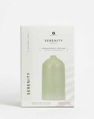 Aroma Home Green Serenity Ultrasonic Ceramic Pod Diffuser