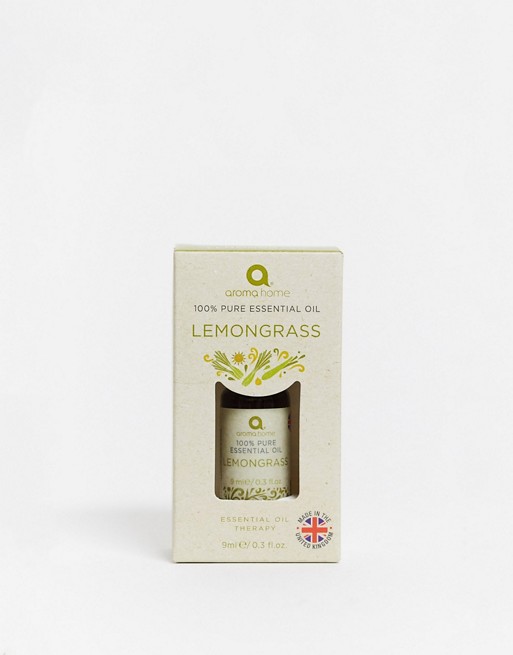 Aroma Home Lemongrass 9ml Pure Essential Oil