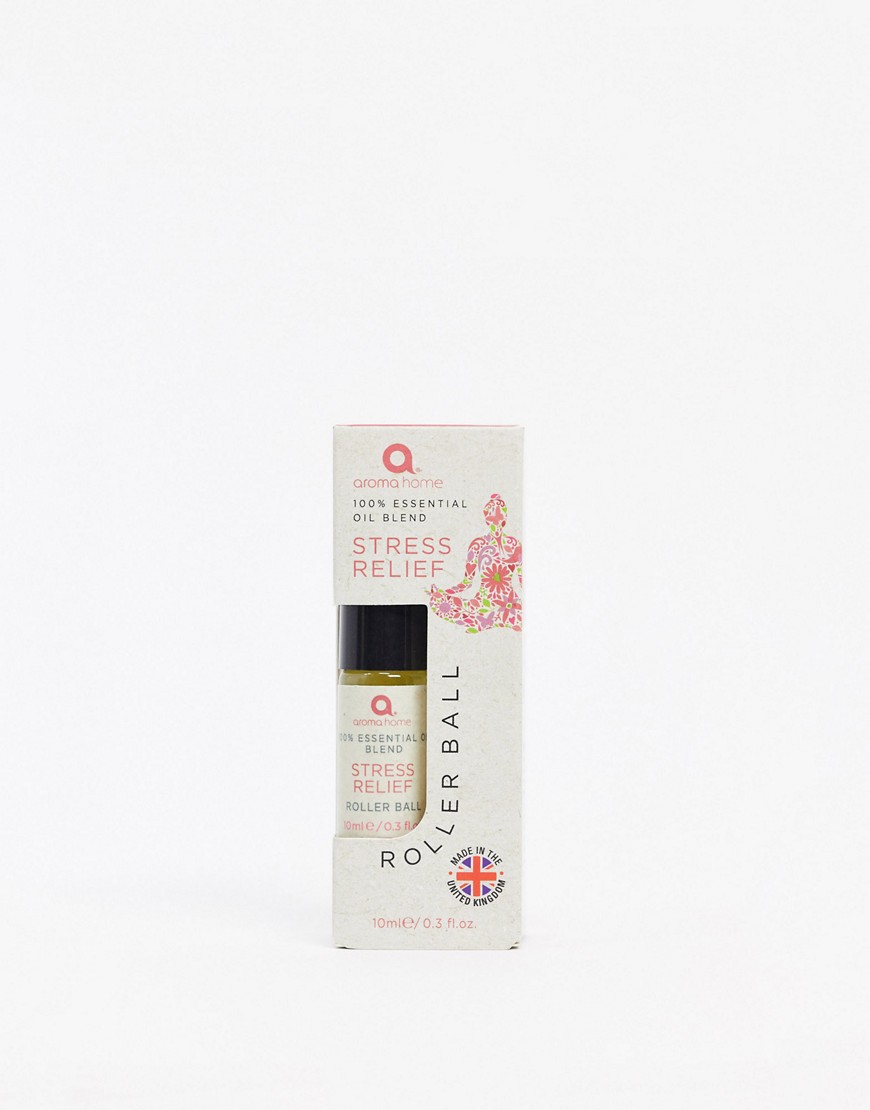 Aroma Home Stress Relief 10ml Rollerball-No Colour