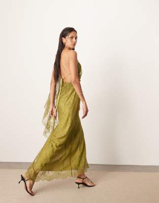 annesophie backless summer dress green Green Mini Backless Dress with Crystals  Annie's Ibiza Online