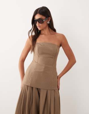 Arrange Bandeau Top In Brown