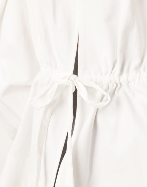 ARRANGE - Chemise sculptée à dos coulissant - Blanc, 3 de 4