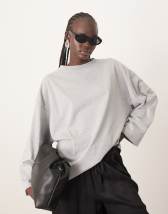 ARRANGE oversized premium heavyweight t-shirt in white