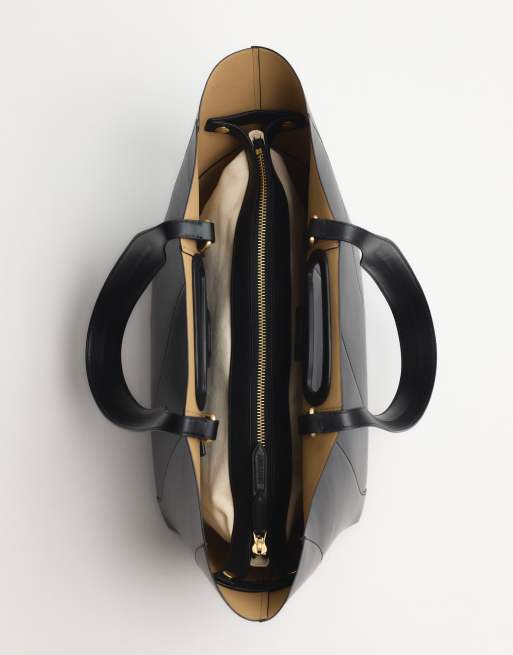 ARRANGE Cove leather bag in black, 3 of 6