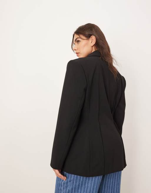 ARRANGE Curve - Blazer modellante premium nero, 4 di 4