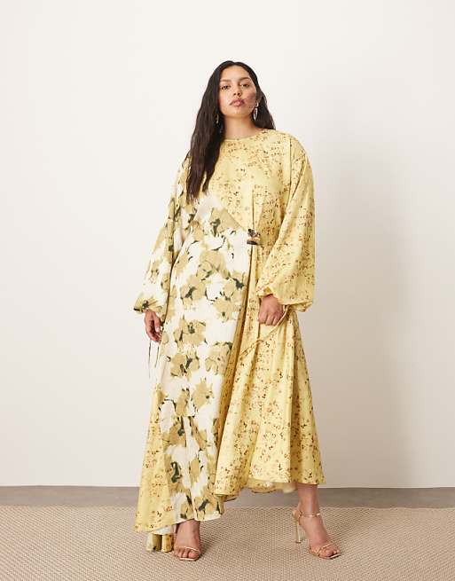 Floral Color Block Longsleeve Floral Color Block Longsleeve