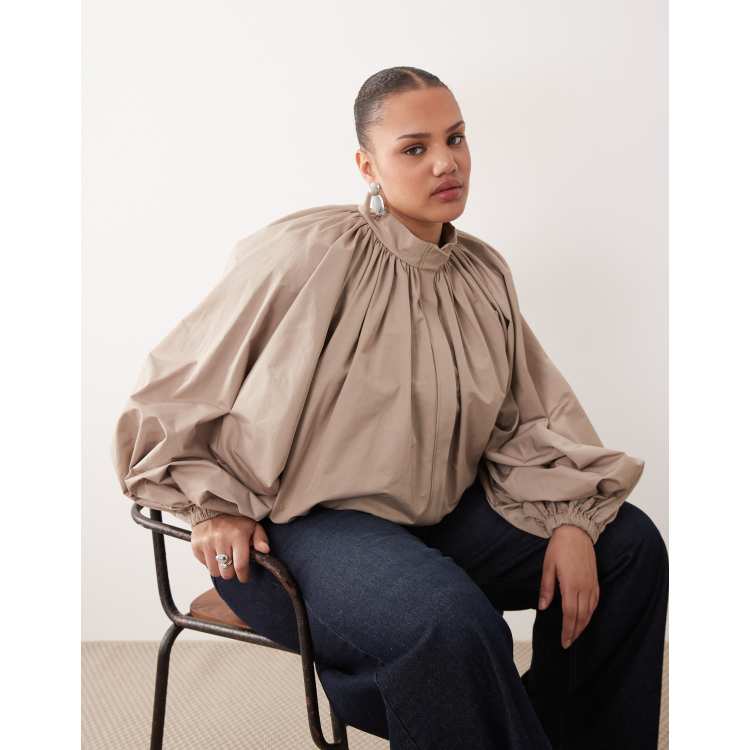 Buy Balloon Sleeve Jacket Pants Suit Black- Zülays