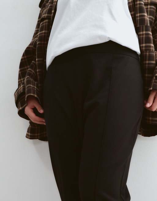 ARRANGE Curve skinny trousers with stirrup in black, 4 of 5