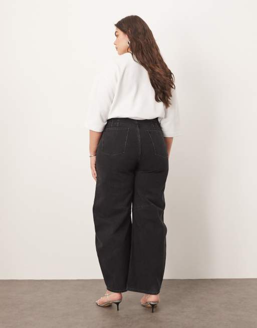 ARRANGE Curve - Sydney - Jeans color nero slavato con gamba cilindrica, 3 di 5