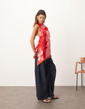 ARRANGE - Veste coupe-vent à ourlet boule - Taupe