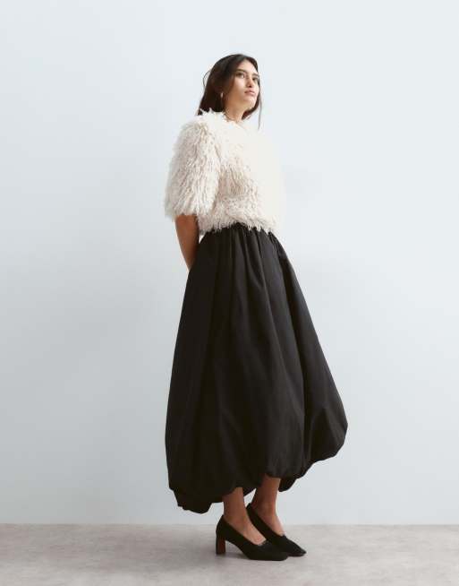 ARRANGE fluffy top in white, 2 of 4