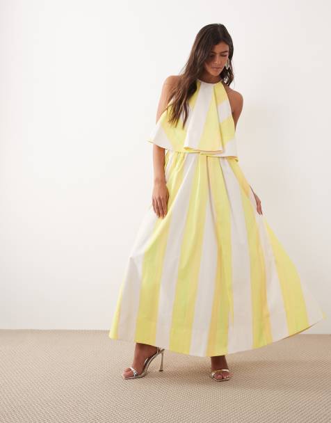 ARRANGE full midi skirt in bold striped print - part of a set - view 1