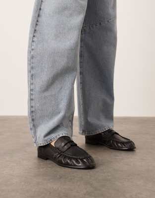 ARRANGE - Halbschuhe aus hochwertigem Leder in Schwarz