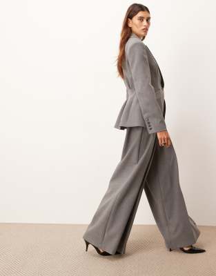 ARRANGE - Hochwertige, elegante Hose in Grau, Kombiteil