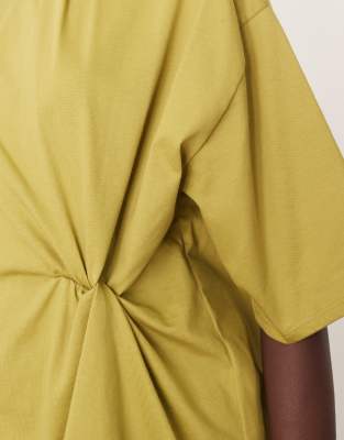Arrange Jersey Knot Detail T-shirt In Multi