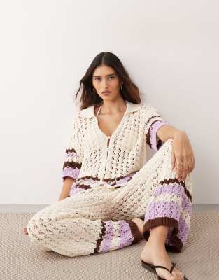 Arrange Knit Shirt In Neutral