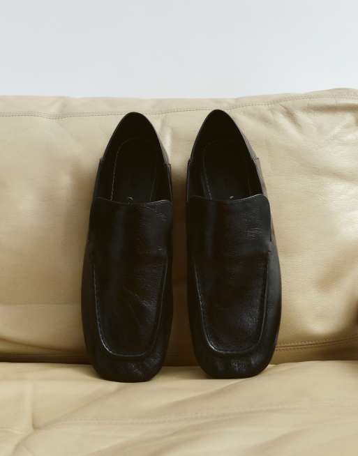 ARRANGE leather loafers in black, 3 of 4