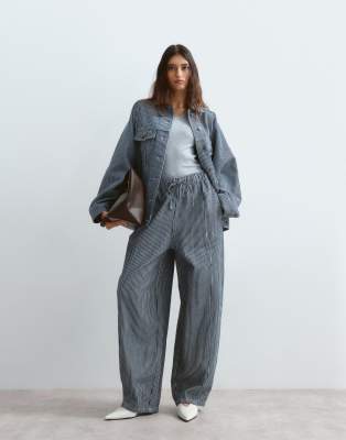 Arrange Oversized Jacket Co-ord In Multi