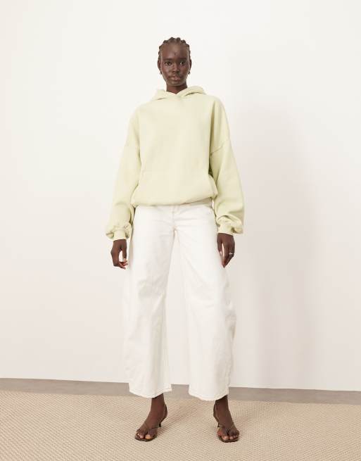 ARRANGE oversized premium heavy weight hoodie in pistachio