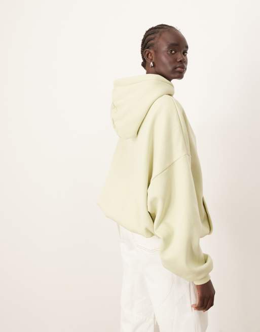 ARRANGE oversized premium heavy weight hoodie in pistachio