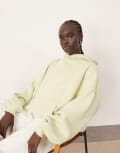 [ARRANGE] ARRANGE oversized premium heavyweight hoodie in pistachio-Green M Pistachio