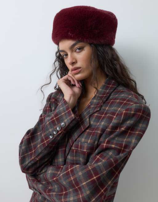 ARRANGE oversized single breasted blazer co-ord in check, 4 of 5