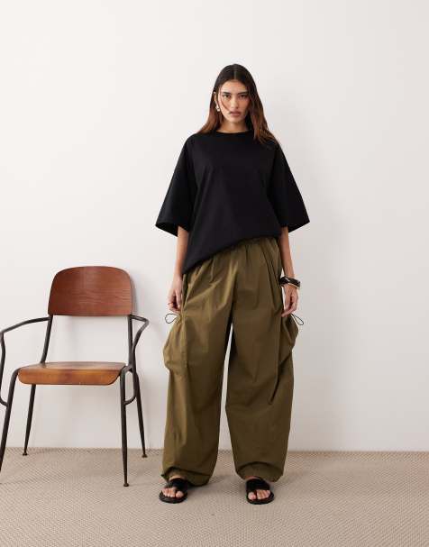 ARRANGE - Pantalon fonctionnel à cordon de serrage - Kaki - view 1