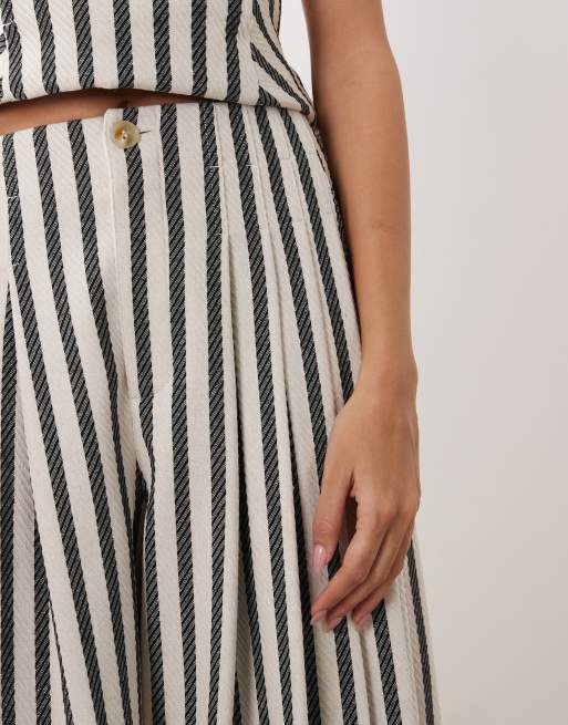 ARRANGE - Pantalon large d'ensemble à rayures, 3 de 5