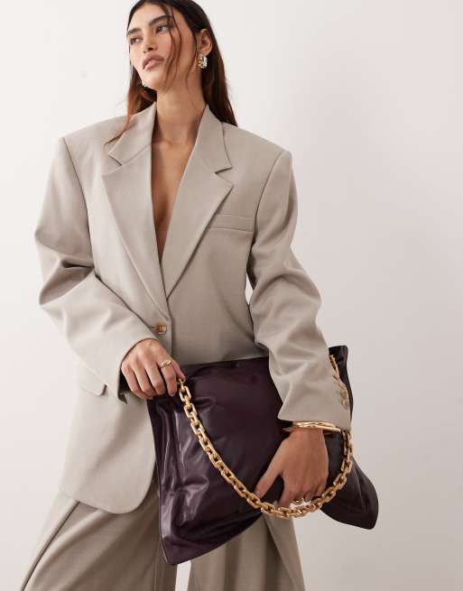 ARRANGE Pillow bag in black cherry, 2 of 6